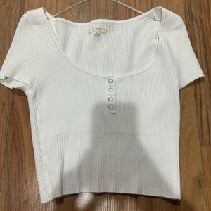 cropped pacsun top size medium